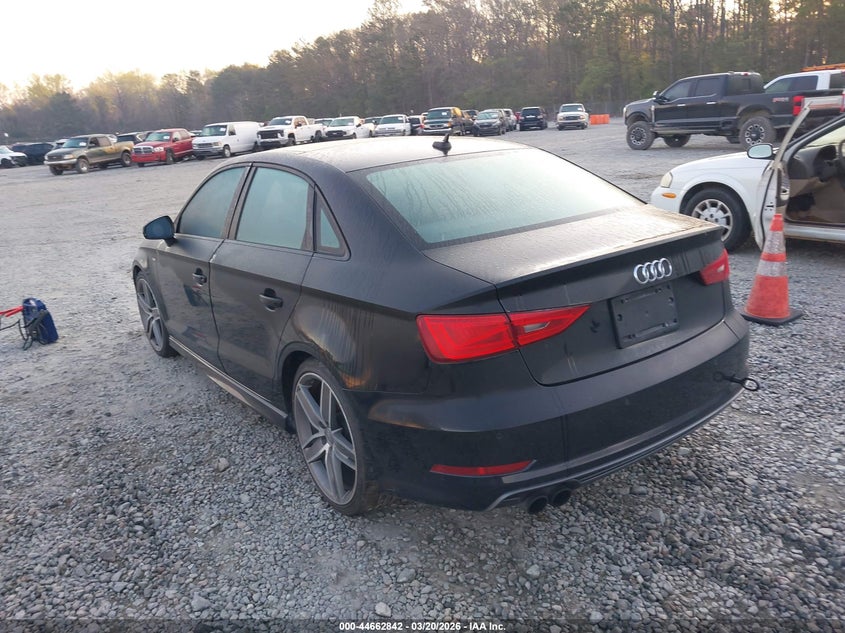 2016 Audi A3 VIN WAUA7GFF9G1072014 IAAI salvage auction — RIGHT FRONT, Salvage Title, sold $700 on 2026-07-20 (photo 3)
