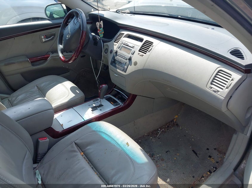 2007 Hyundai Azera VIN KMHFC46F77A189363 IAAI salvage auction — FRONT END, Salvage (Rhode Island), sold $25 on 2026-07-28 (photo 5)