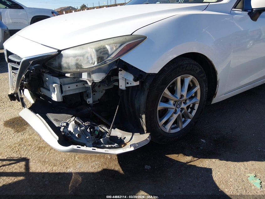 2016 Mazda 3 VIN JM1BM1X74G1312672 IAAI salvage auction — FRONT END, Salvage Title, sold $700 on 2026-07-15 (photo 6)
