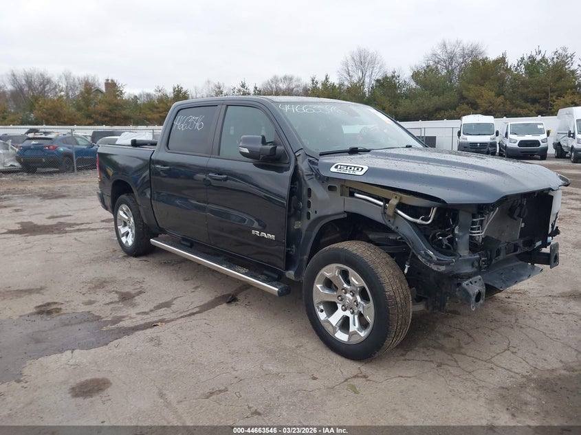 2019 Ram 1500 VIN 1C6SRFFT5KN681384 — IAAI salvage auction photo