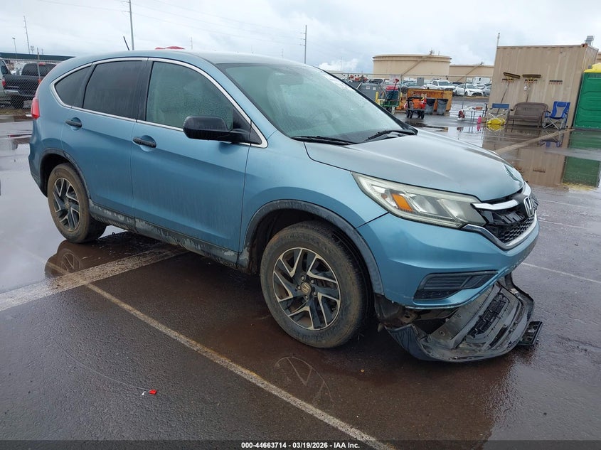 2016 Honda Cr-v VIN 2HKRM3H47GH543928 IAAI salvage auction — FRONT END, Salvage (Hawaii), sold $2,850 on 2026-08-04 (photo 1)