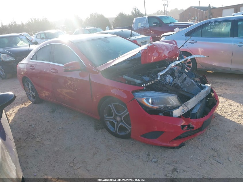 2014 Mercedes-benz Cla-klasse VIN WDDSJ4EB7EN125827 IAAI salvage auction — FRONT END, Salvage (North Carolina), sold $675 on 2026-07-20 (photo 1)