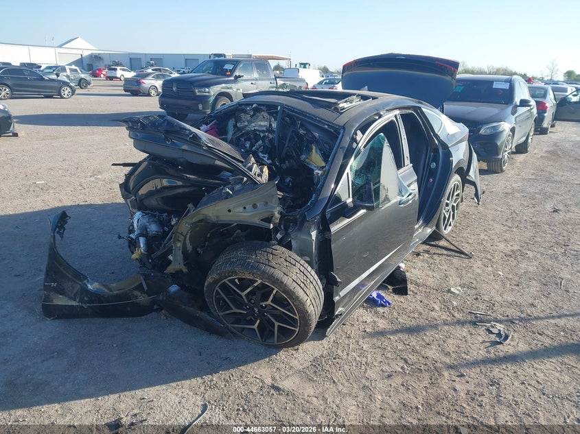 2021 Hyundai Sonata VIN 5NPEK4JC8MH131136 IAAI salvage auction — FRONT END, Salvage Title, sold $175 on 2026-07-15 (photo 2)