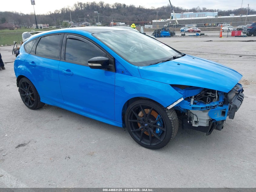 2018 Ford Focus rs VIN WF0DP3TH2J4127257 IAAI salvage auction — FRONT & REAR, Salvage Title, sold $10,400 on 2026-07-14 (photo 1)