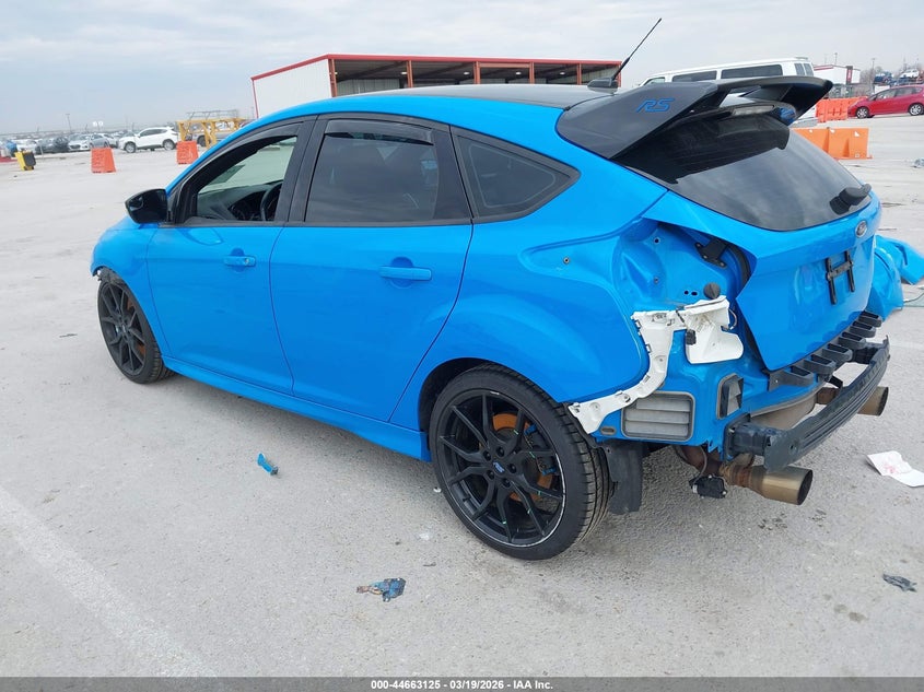 2018 Ford Focus rs VIN WF0DP3TH2J4127257 IAAI salvage auction — FRONT & REAR, Salvage Title, sold $10,400 on 2026-07-14 (photo 3)
