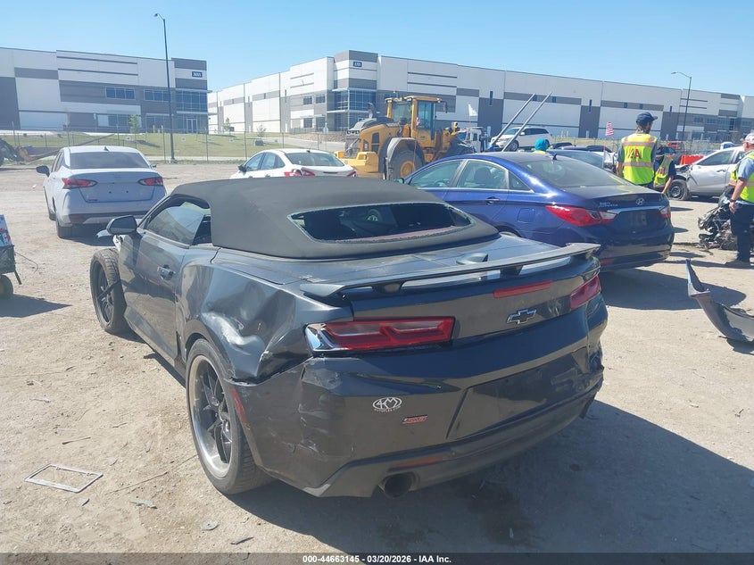 2017 Chevrolet Camaro VIN 1G1FF3D70H0176021 IAAI salvage auction — FRONT & REAR, Salvage Title, sold $6,050 on 2026-07-19 (photo 3)