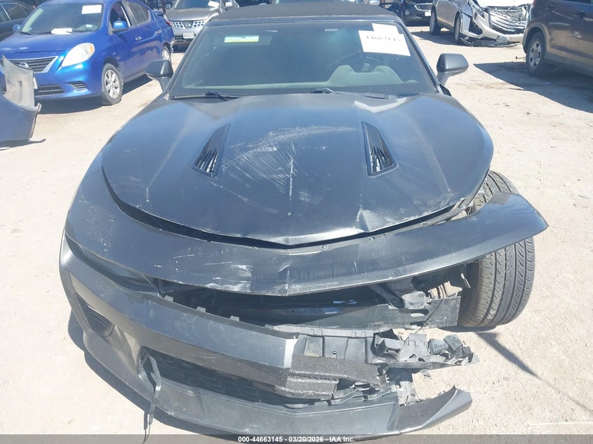 2017 Chevrolet Camaro VIN 1G1FF3D70H0176021 IAAI salvage auction — FRONT & REAR, Salvage Title, sold $6,050 on 2026-07-19 (photo 6)