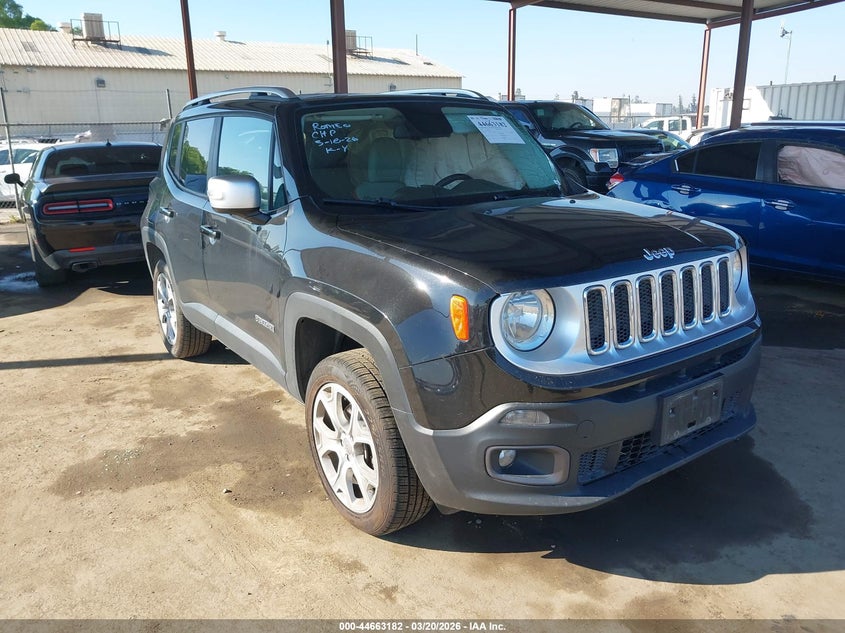 2015 Jeep Renegade VIN ZACCJBDTXFPB98244 IAAI salvage auction — LEFT SIDE, Salvage (California), sold $2,000 on 2026-07-28 (photo 1)