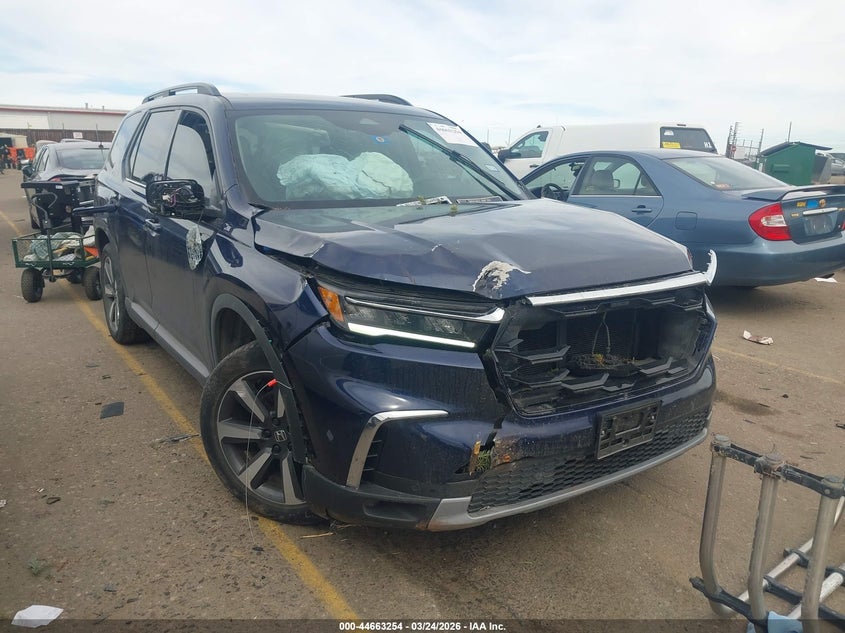 2024 Honda Pilot VIN 5FNYG1H71RB029429 IAAI salvage auction — ALL OVER, Salvage (Texas), sold $8,550 on 2026-07-28 (photo 1)
