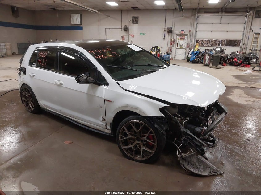 2017 Volkswagen Golf gti VIN 3VW5T7AU9HM047184 IAAI salvage auction — ROLLOVER, Salvage (Maine), sold $275 on 2026-07-06 (photo 1)