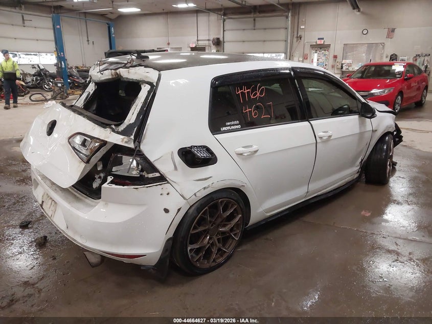 2017 Volkswagen Golf gti VIN 3VW5T7AU9HM047184 IAAI salvage auction — ROLLOVER, Salvage (Maine), sold $275 on 2026-07-06 (photo 4)