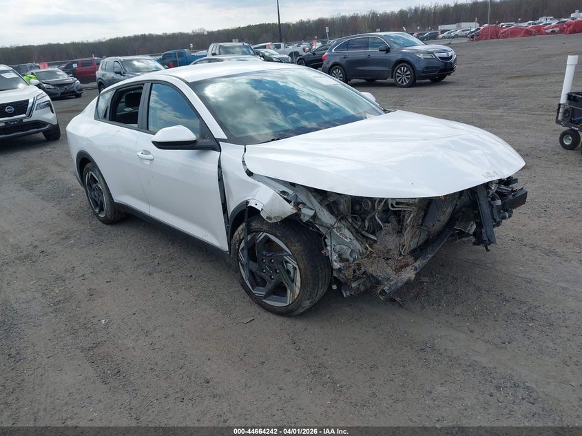 2025 Kia K4 VIN 3KPFU4DE1SE223718 IAAI salvage auction — FRONT END, Wait Title, sold $3,850 on 2026-07-24 (photo 1)