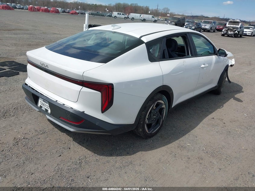 2025 Kia K4 VIN 3KPFU4DE1SE223718 IAAI salvage auction — FRONT END, Wait Title, sold $3,850 on 2026-07-24 (photo 4)
