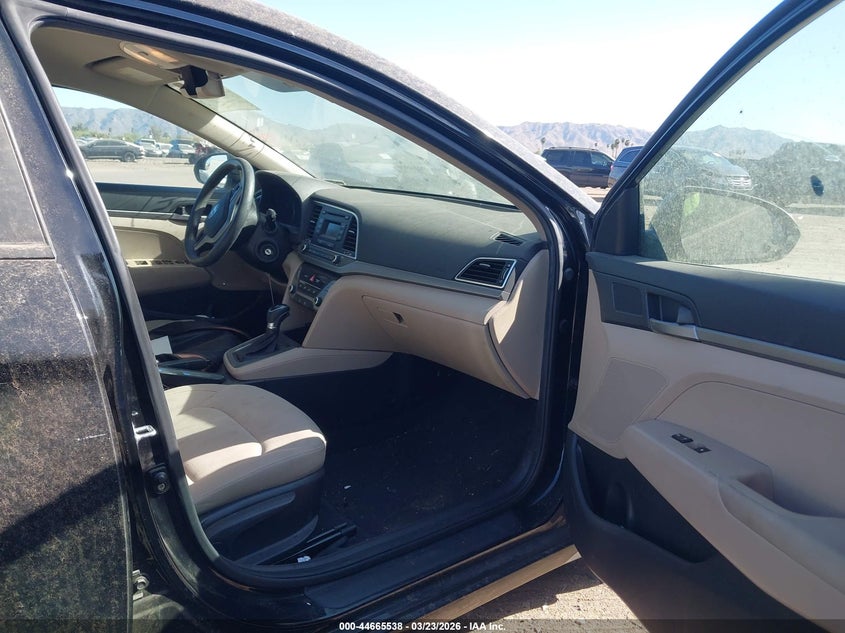 2017 Hyundai Elantra VIN KMHD74LF6HU367117 IAAI salvage auction — REAR END, Salvage (Arizona), sold $1,625 on 2026-07-07 (photo 5)