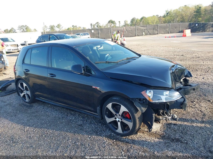 2017 Volkswagen Golf gti VIN 3VW4T7AU9HM064532 IAAI salvage auction — FRONT END, Salvage (South Carolina), sold $3,300 on 2026-07-08 (photo 1)