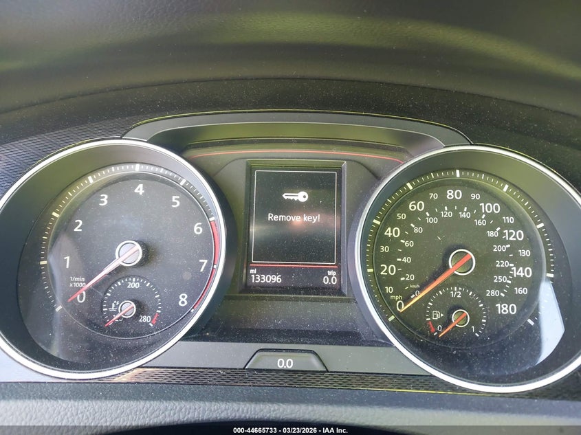 2017 Volkswagen Golf gti VIN 3VW4T7AU9HM064532 IAAI salvage auction — FRONT END, Salvage (South Carolina), sold $3,300 on 2026-07-08 (photo 7)