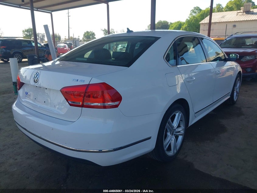 2014 Volkswagen Passat VIN 1VWBN7A33EC109180 IAAI salvage auction — FRONT END, Salvage (California), sold $1,150 on 2026-09-30 (photo 4)