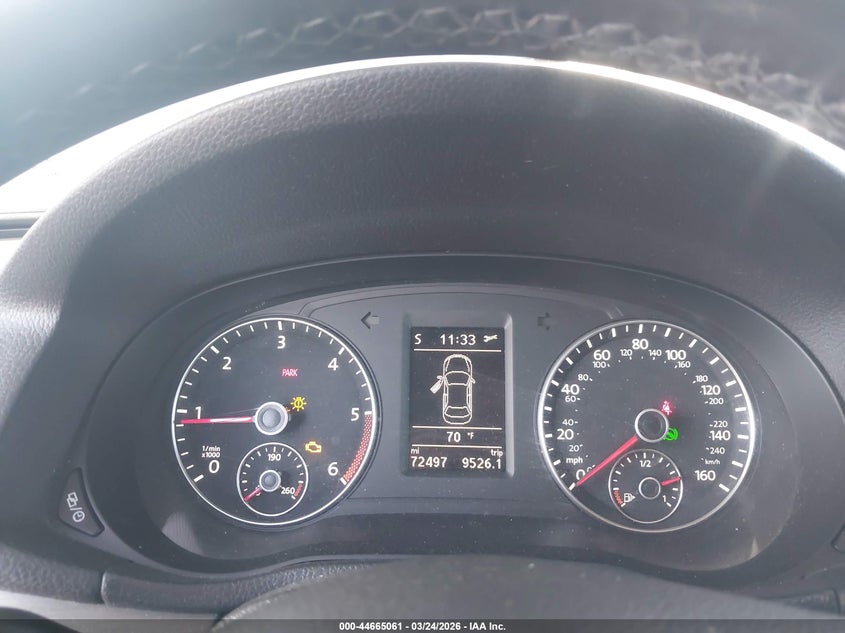 2014 Volkswagen Passat VIN 1VWBN7A33EC109180 IAAI salvage auction — FRONT END, Salvage (California), sold $1,150 on 2026-09-30 (photo 7)