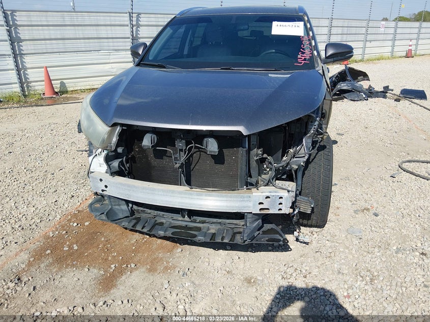 2016 Toyota Highlander VIN 5TDKKRFH7GS164714 IAAI salvage auction — FRONT END, Wait Title, sold $7,000 on 2026-07-07 (photo 6)