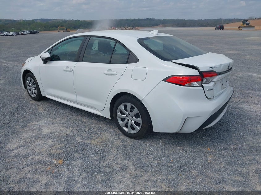 2022 Toyota Corolla VIN 5YFEPMAE1NP275666 IAAI salvage auction — REAR END, Salvage (Georgia), sold $4,100 on 2026-07-07 (photo 3)