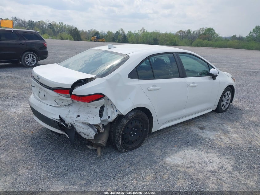 2022 Toyota Corolla VIN 5YFEPMAE1NP275666 IAAI salvage auction — REAR END, Salvage (Georgia), sold $4,100 on 2026-07-07 (photo 4)