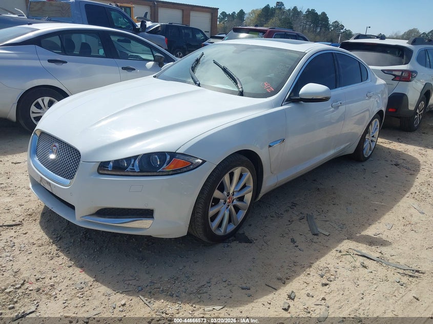 2014 Jaguar Xf VIN SAJWJ0EF8E8U11662 IAAI salvage auction — LEFT REAR, Clear-Dealer Only (Texas), sold $550 on 2026-07-13 (photo 2)