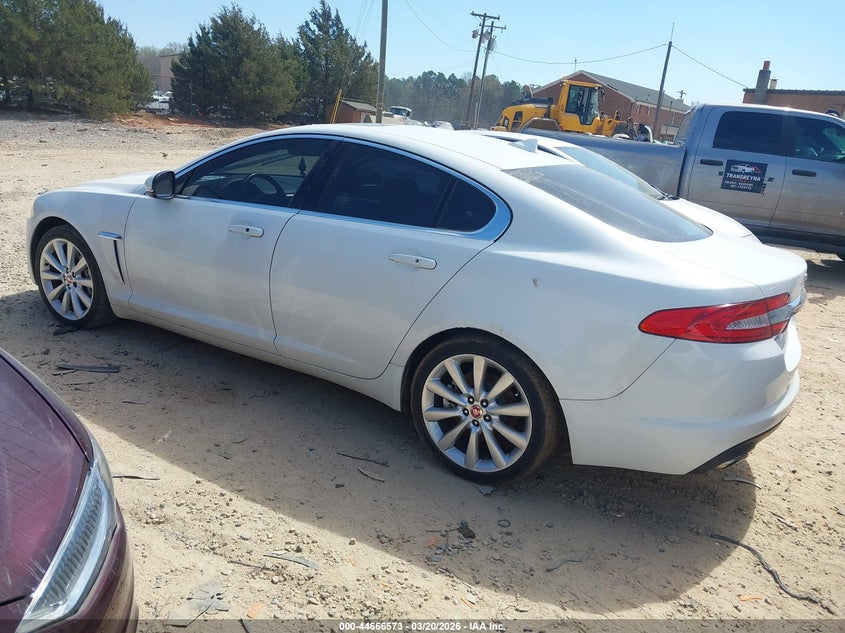 2014 Jaguar Xf VIN SAJWJ0EF8E8U11662 IAAI salvage auction — LEFT REAR, Clear-Dealer Only (Texas), sold $550 on 2026-07-13 (photo 3)