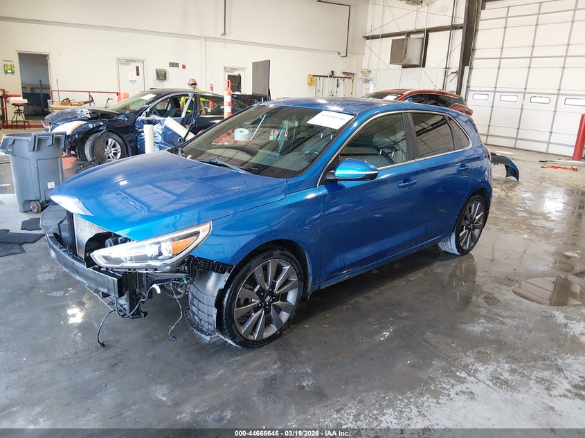 2018 Hyundai Elantra VIN KMHH55LC2JU047592 IAAI salvage auction — FRONT END, Salvage (Missouri), sold $125 on 2026-07-27 (photo 2)