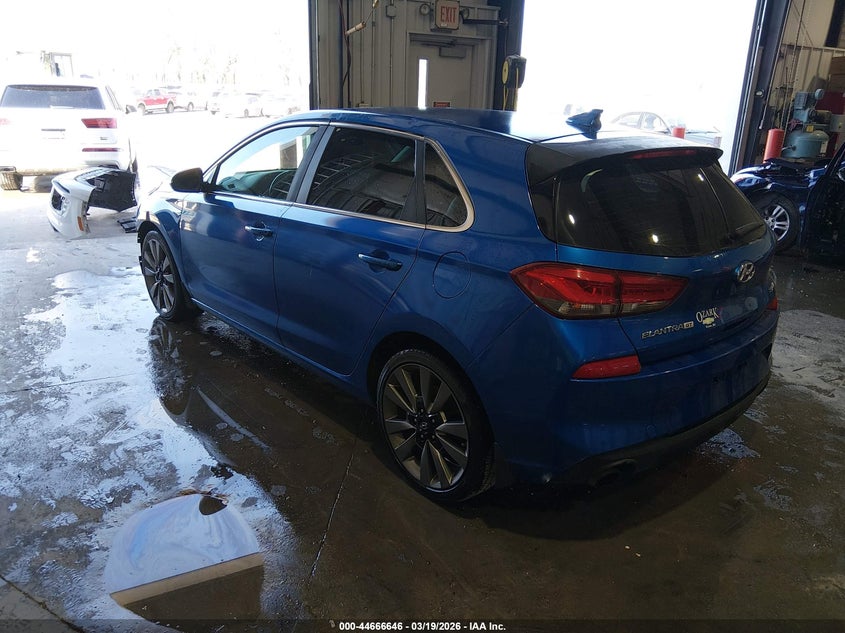 2018 Hyundai Elantra VIN KMHH55LC2JU047592 IAAI salvage auction — FRONT END, Salvage (Missouri), sold $125 on 2026-07-27 (photo 3)