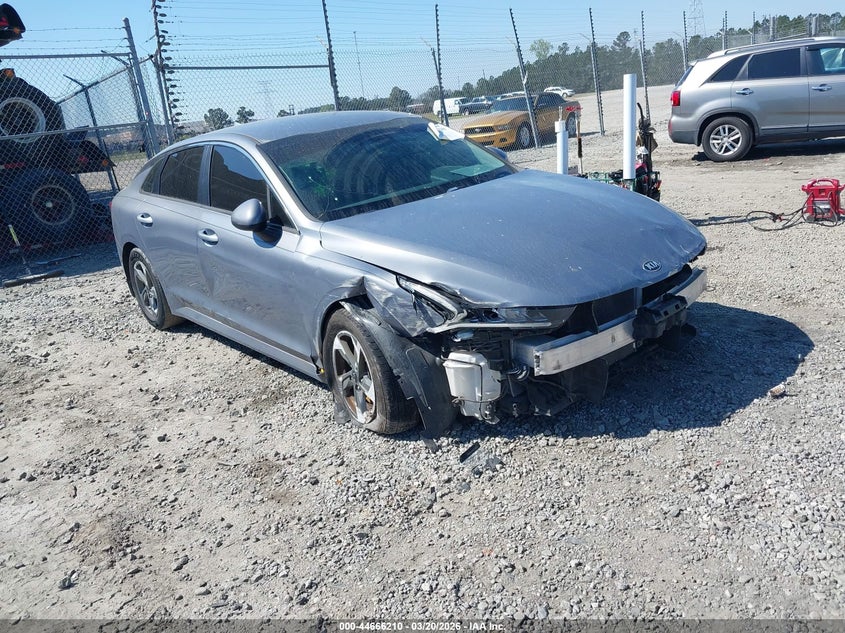 2021 Kia K5 VIN 5XXG24J22MG022974 IAAI salvage auction — FRONT END, Salvage (Georgia), sold $725 on 2026-07-10 (photo 1)