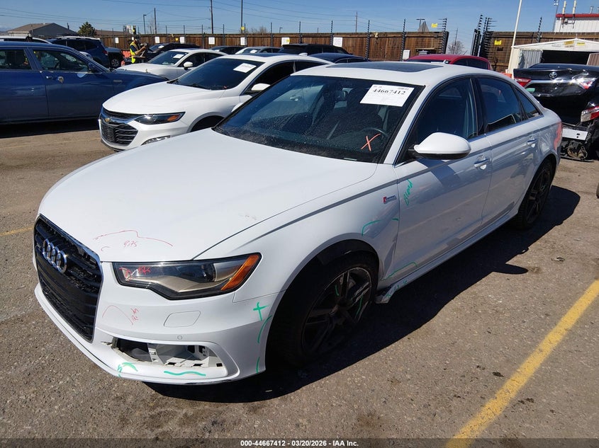 2015 Audi A6 VIN WAUFGAFC6FN014345 IAAI salvage auction — SUSPENSION, Salvage Title, sold $650 on 2026-07-28 (photo 2)