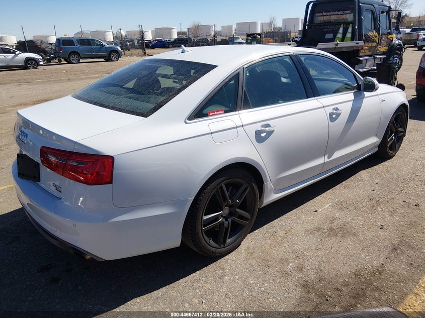 2015 Audi A6 VIN WAUFGAFC6FN014345 IAAI salvage auction — SUSPENSION, Salvage Title, sold $650 on 2026-07-28 (photo 4)