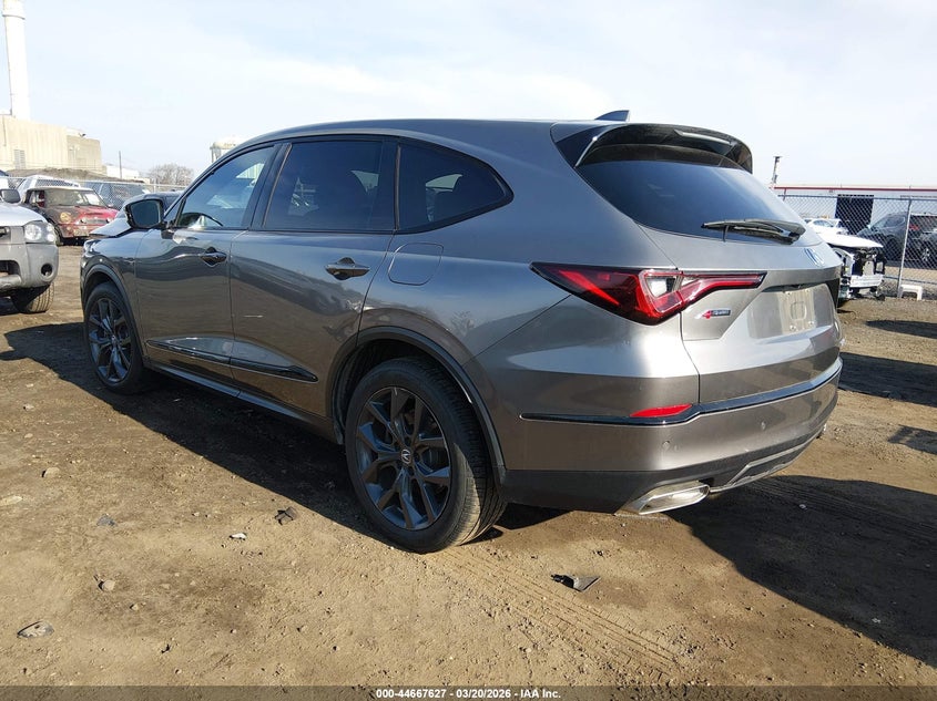 2023 Acura Mdx VIN 5J8YE1H02PL040007 IAAI salvage auction — FRONT END, Salvage (New Jersey), sold $6,000 on 2026-07-05 (photo 3)