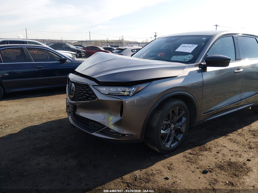2023 Acura Mdx VIN 5J8YE1H02PL040007 IAAI salvage auction — FRONT END, Salvage (New Jersey), sold $6,000 on 2026-07-05 (photo 6)