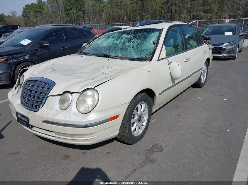 2005 Kia Amanti VIN KNALD124055082889 IAAI salvage auction — ROLLOVER, Junk Receipt (North Carolina), sold $550 on 2026-07-08 (photo 2)