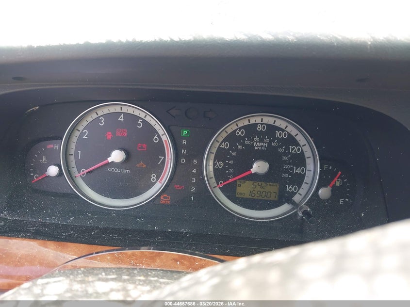 2005 Kia Amanti VIN KNALD124055082889 IAAI salvage auction — ROLLOVER, Junk Receipt (North Carolina), sold $550 on 2026-07-08 (photo 7)