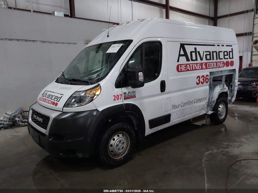 2020 Ram Promaster city VIN 3C6TRVCG5LE141853 IAAI salvage auction — LEFT SIDE, Wait Title, sold $7,400 on 2026-08-28 (photo 2)