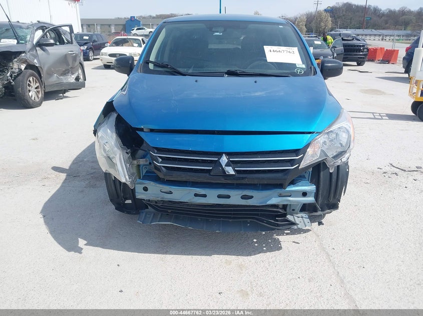 2022 Mitsubishi Mirage VIN ML32AWHJ5NH005759 IAAI salvage auction — FRONT END, Wait Title, sold $1,400 on 2026-07-07 (photo 6)