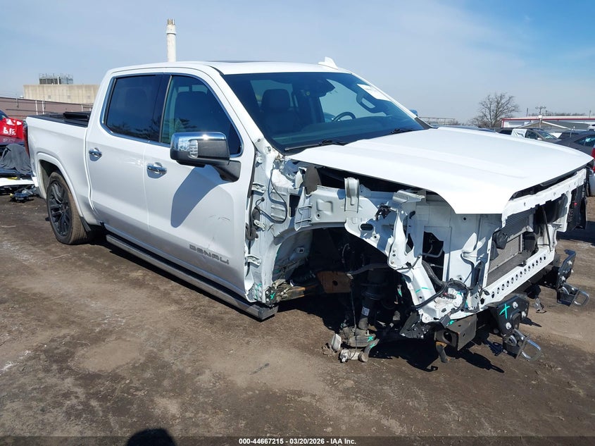 2023 Gmc SIERRA VIN 3GTUUGEDXPG328073 IAAI salvage auction — FRONT END, Salvage (New Jersey), sold $25 on 2026-07-31 (photo 1)