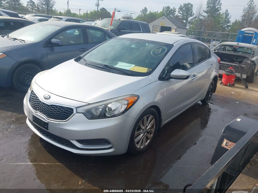 2016 Kia Forte VIN KNAFX4A68G5564392 IAAI salvage auction — THEFT, Clear (South Carolina), sold $1,800 on 2026-07-13 (photo 2)