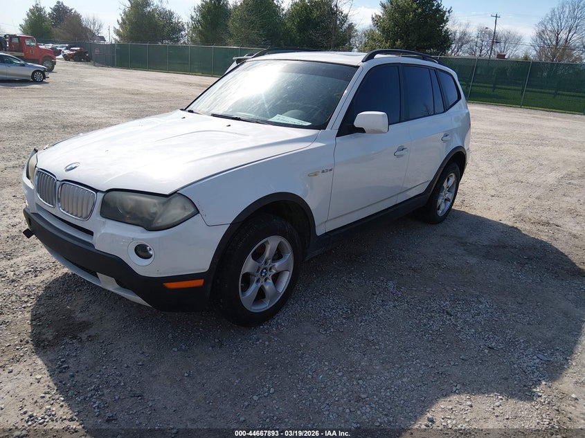2007 BMW X3 VIN WBXPC93487WF15690 IAAI salvage auction — RIGHT FRONT, Salvage (Kentucky), sold $150 on 2026-07-06 (photo 2)