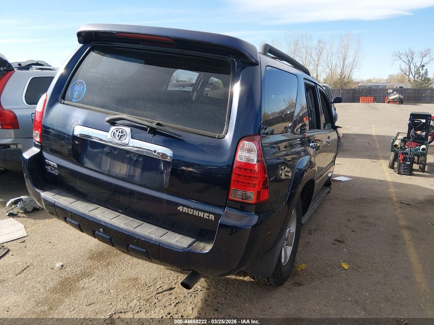 2007 Toyota 4runner VIN JTEBU14RX78098568 IAAI salvage auction — FRONT END, Salvage (Colorado), sold $4,000 on 2026-07-21 (photo 4)