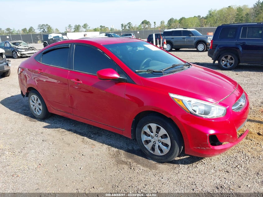 2016 Hyundai Accent VIN KMHCT4AE7GU991024 IAAI salvage auction — FRONT END, Salvage (South Carolina), sold $800 on 2026-07-29 (photo 1)