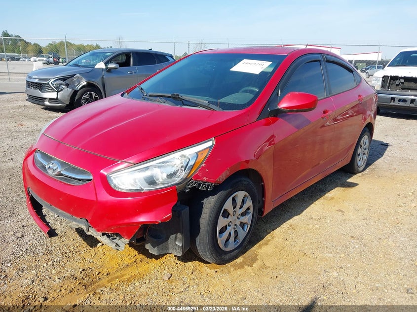 2016 Hyundai Accent VIN KMHCT4AE7GU991024 IAAI salvage auction — FRONT END, Salvage (South Carolina), sold $800 on 2026-07-29 (photo 2)