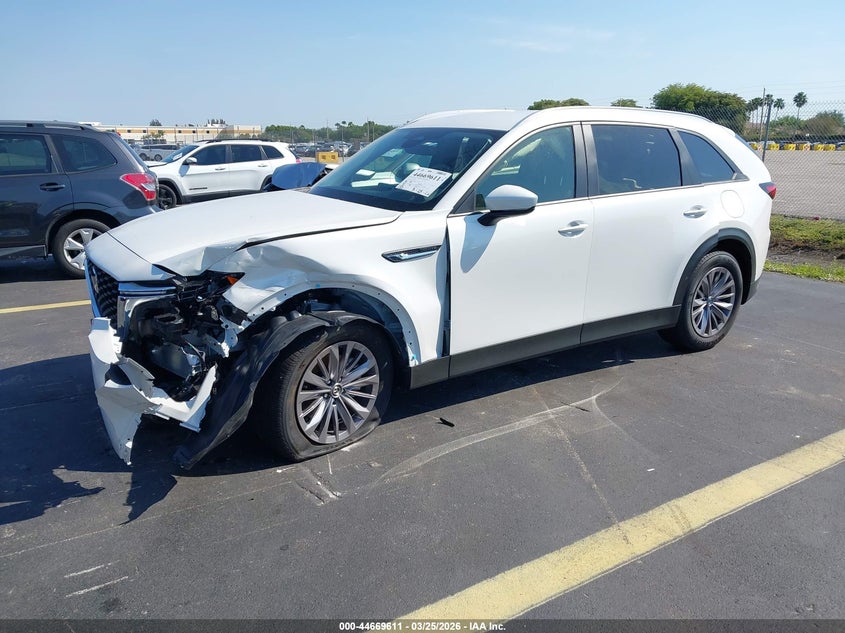 2026 Mazda Cx-90 VIN JM3KKAHD2T1362109 IAAI salvage auction — LEFT FRONT, Wait Title, sold $11,050 on 2026-07-16 (photo 2)