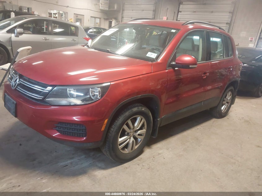 2016 Volkswagen Tiguan VIN WVGBV7AXXGW055069 IAAI salvage auction — RIGHT FRONT, Junk Bill Of Sale Mv2459 (Wisconsin), sold $1,025 on 2026-08-04 (photo 2)