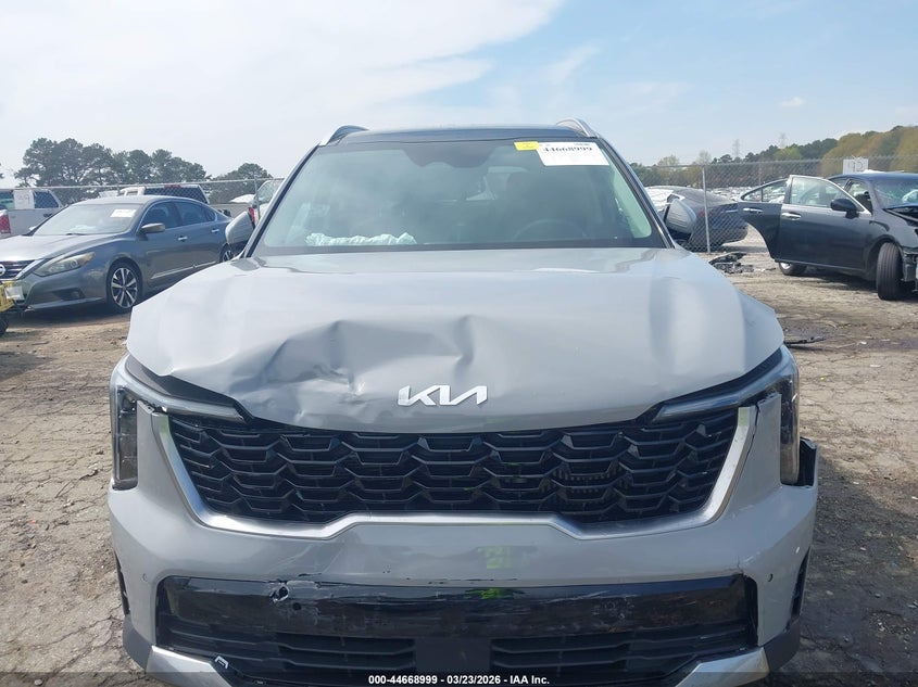 2025 Kia Sorento VIN 5XYRH4JF3SG362296 IAAI salvage auction — FRONT END, Wait Title, sold $14,600 on 2026-07-08 (photo 6)