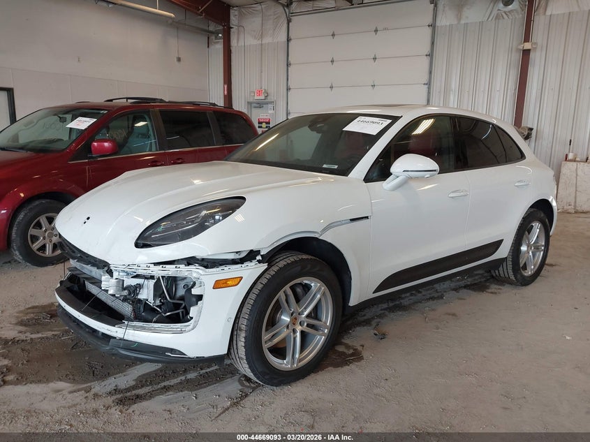 2023 Porsche Macan VIN WP1AA2A5XPLB05160 IAAI salvage auction — FRONT END, Salvage Title, sold $17,025 on 2026-07-13 (photo 2)