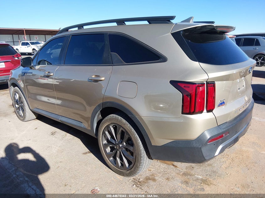 2021 Kia Sorento VIN 5XYRKDLF9MG024757 IAAI salvage auction — RIGHT FRONT, Original (Texas), sold $11,300 on 2026-07-15 (photo 3)