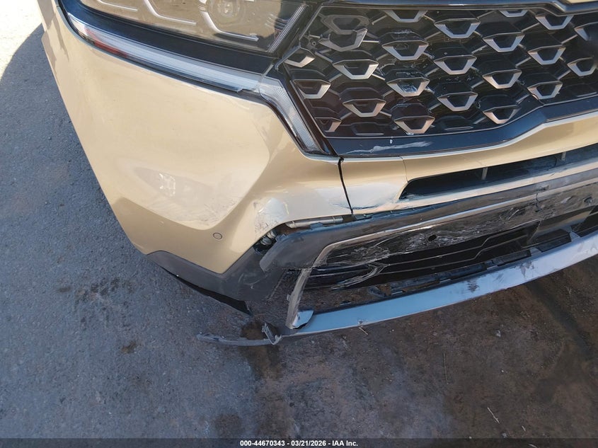 2021 Kia Sorento VIN 5XYRKDLF9MG024757 IAAI salvage auction — RIGHT FRONT, Original (Texas), sold $11,300 on 2026-07-15 (photo 6)